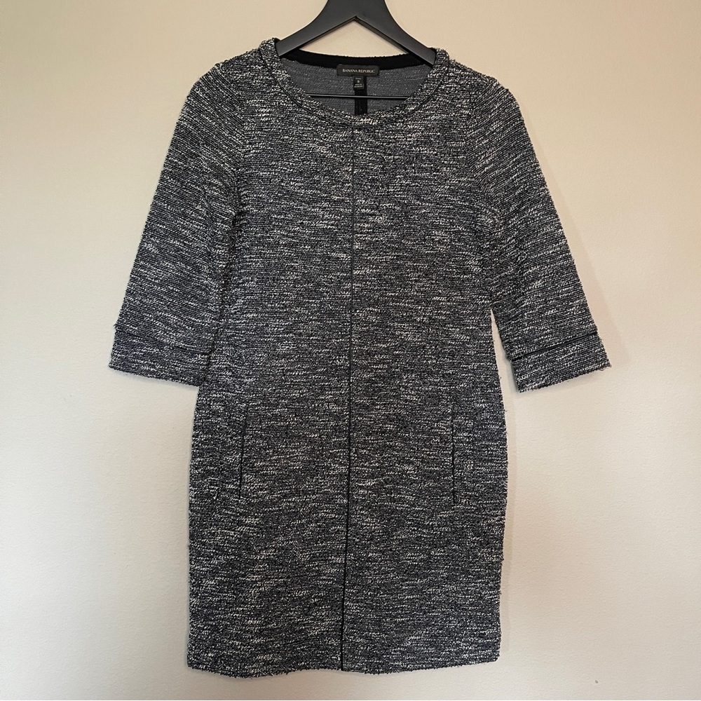 Banana Republic Women’s Tweed Tunic Dress Size Same Petite